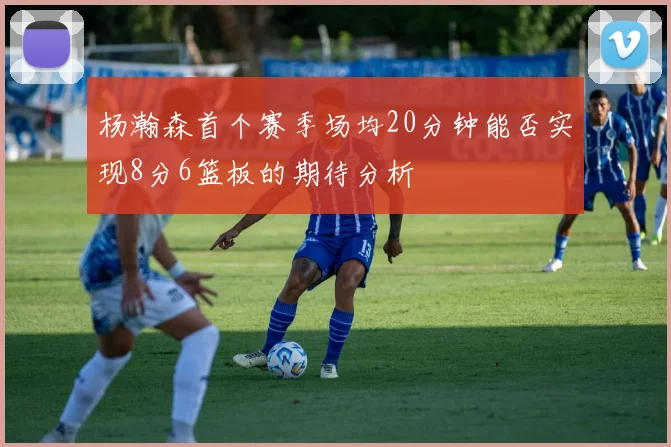 杨瀚森首个赛季场均20分钟能否实现8分6篮板的期待分析